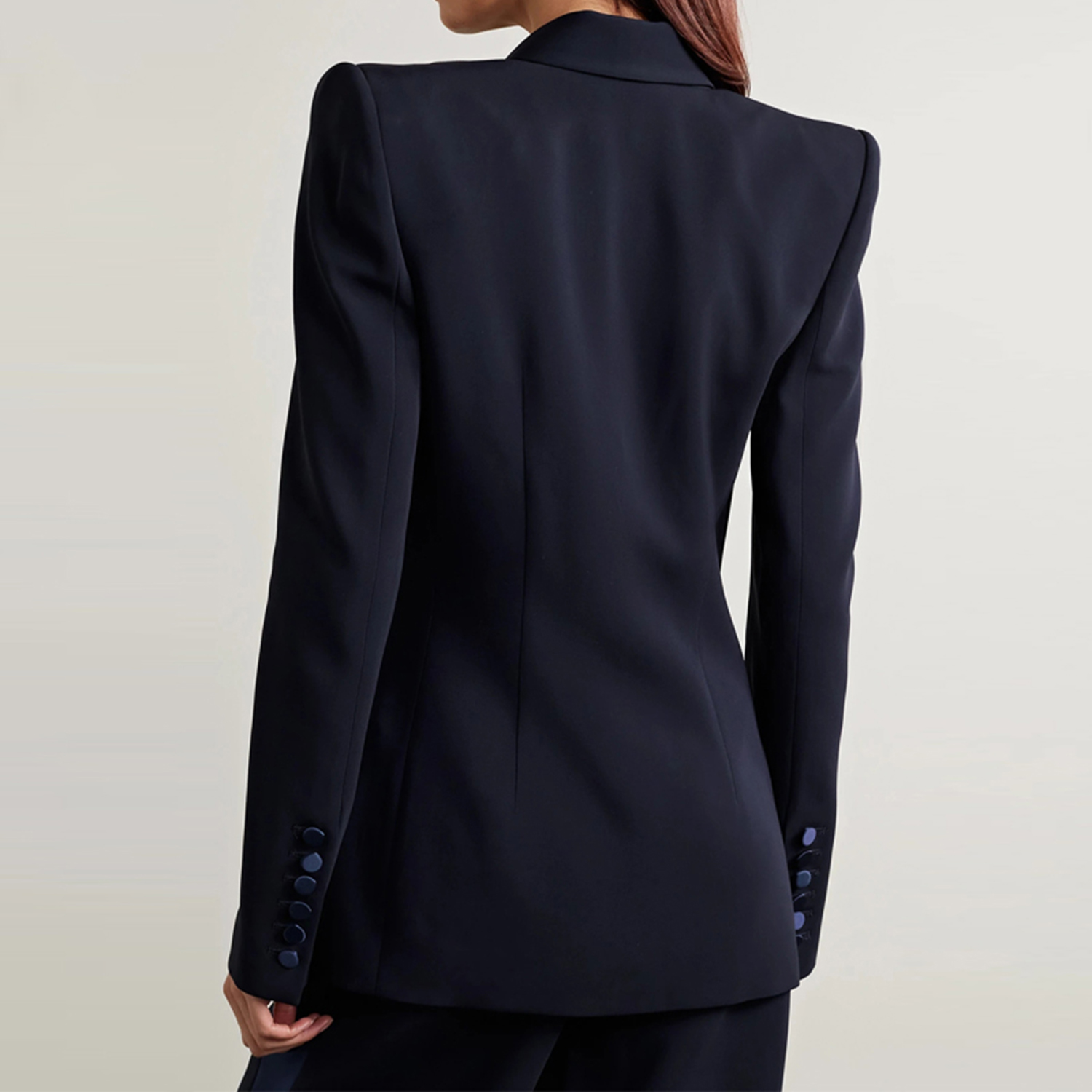 Navy Blue Women's 2 Piece Set  - Double Breasted Blazer review and price