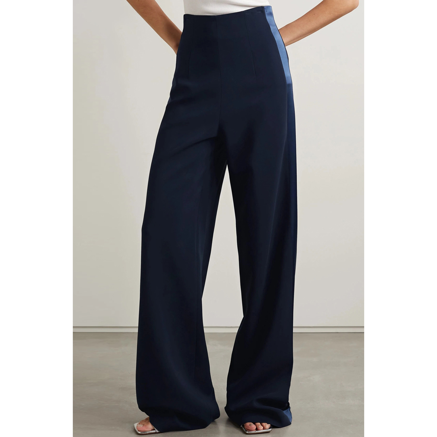Navy Blue Women's 2 Piece Set  - Double Breasted Blazer review and price