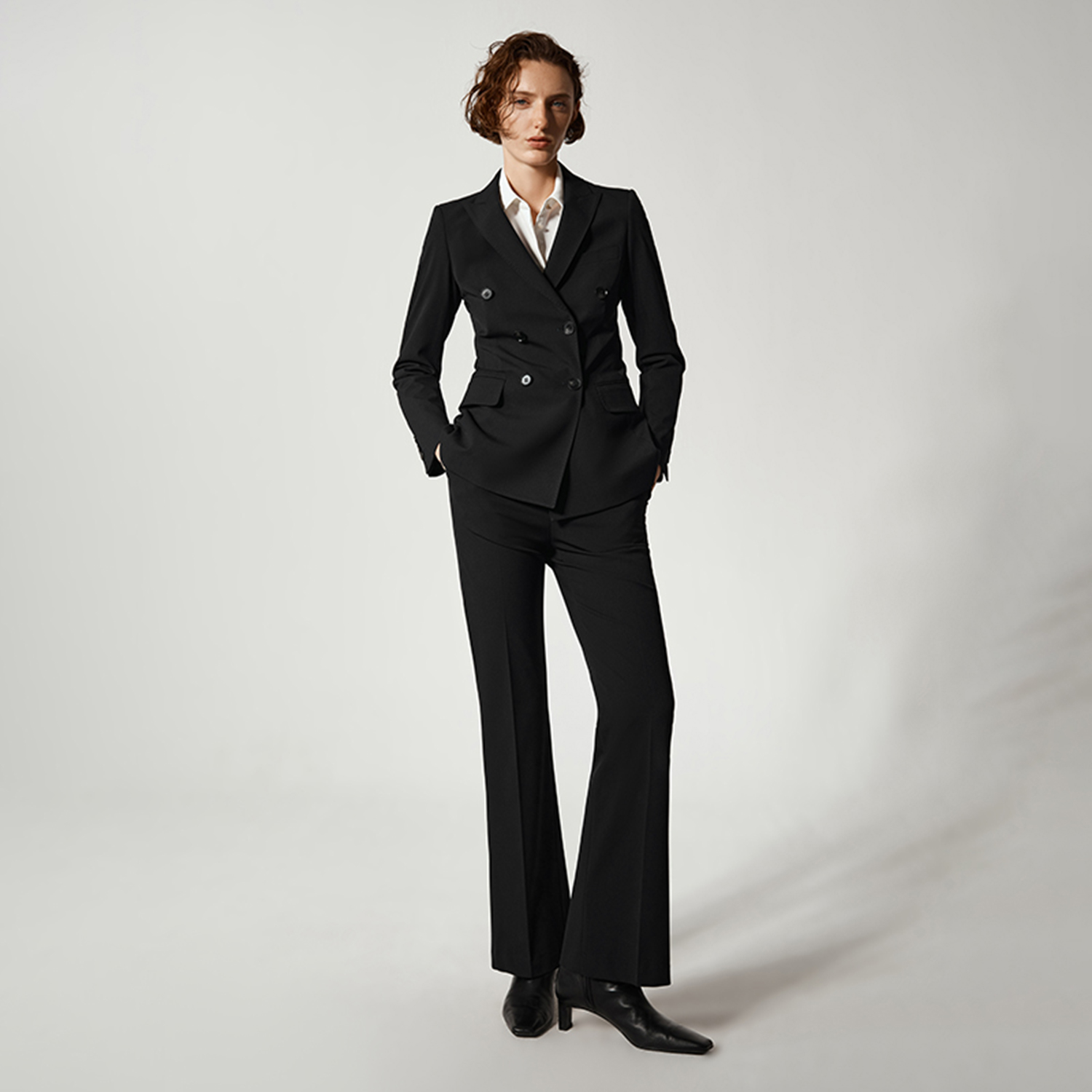 Allingentle Women Pantsuit 2 P - Double Breasted Blazer review and price