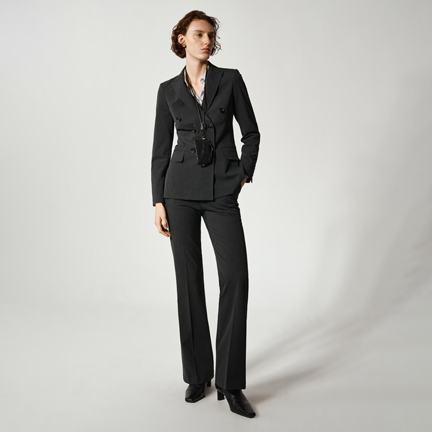 Allingentle Women Pantsuit 2 P - Double Breasted Blazer review and price