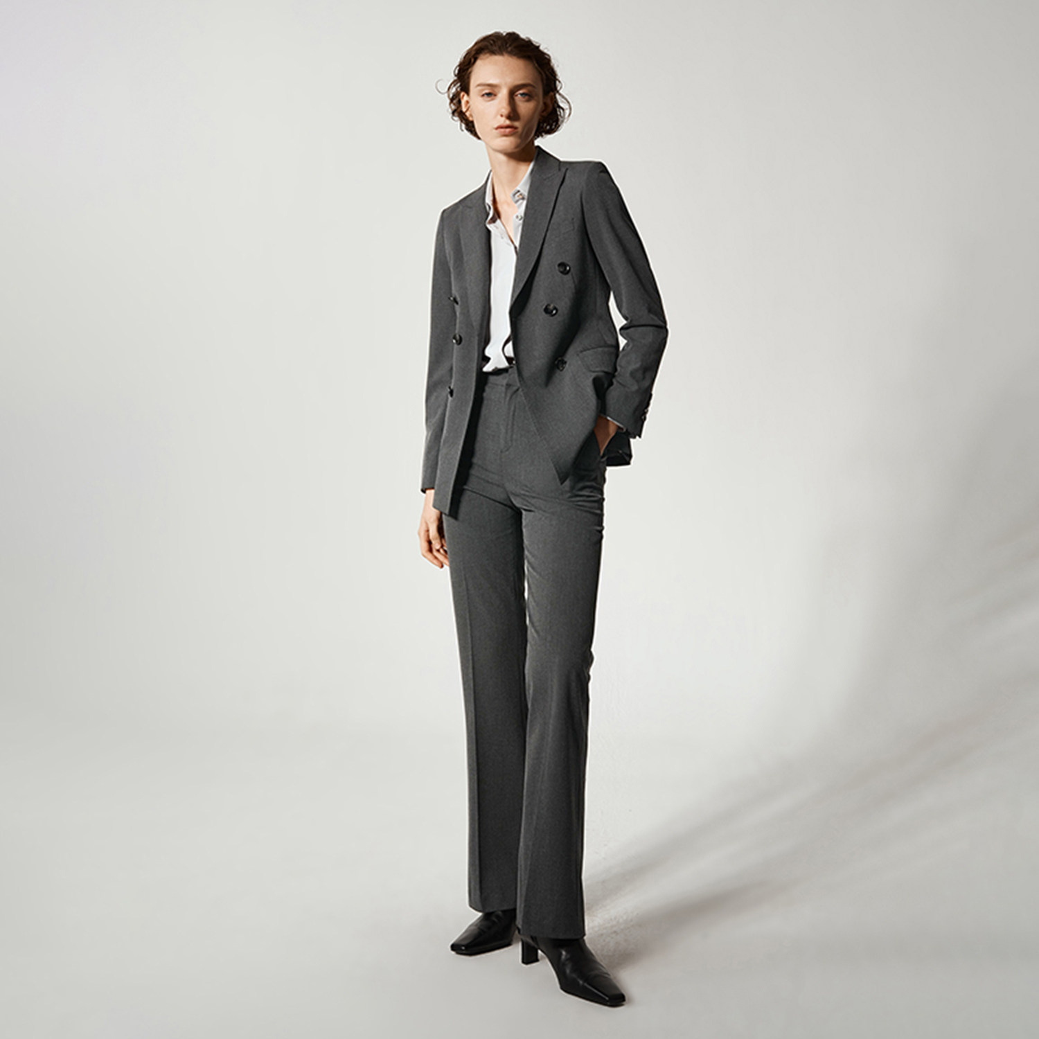 Allingentle Women Pantsuit 2 P - Double Breasted Blazer review and price