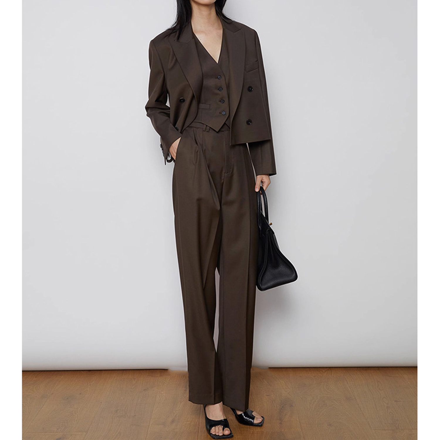 Allingentle Women's Suit Pants - Double Breasted Blazer review and price