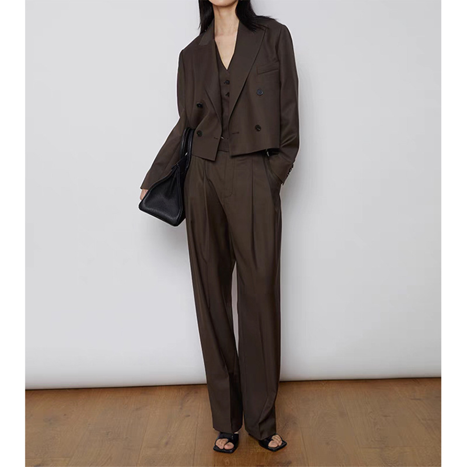 Allingentle Women's Suit Pants - Double Breasted Blazer review and price