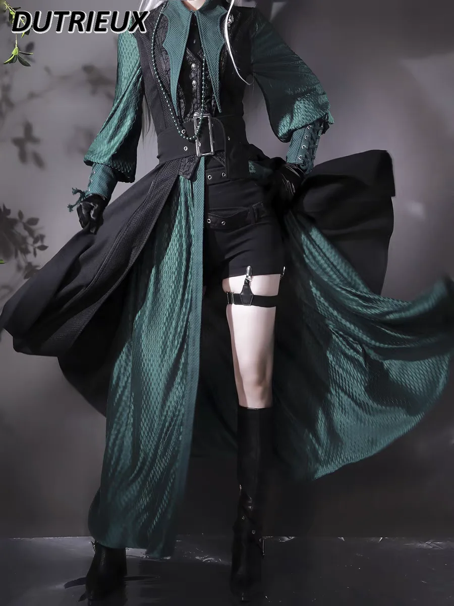 2026 Japanese Goth Lolita Long - Slim Fit Suit Set review and price