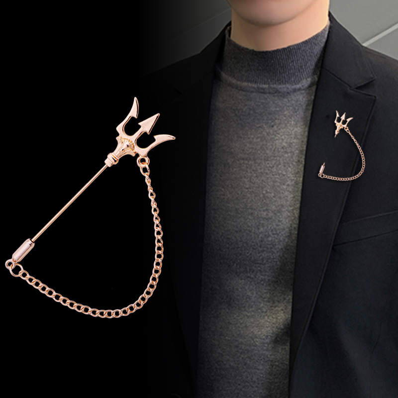 Unisex Multi-Styles Long Needl - Tuxedo Lapel Pin review and price