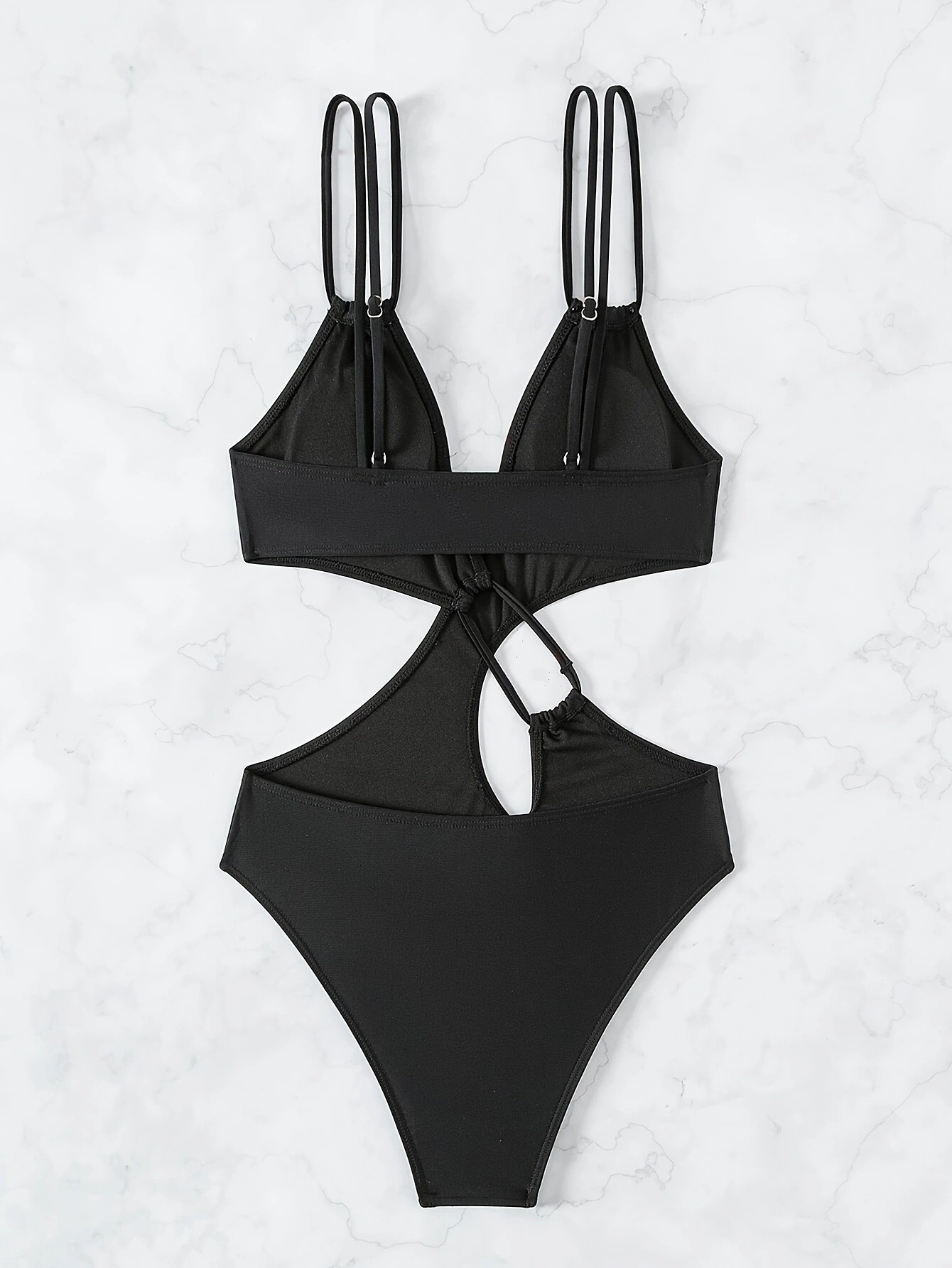 Woman Tankini Bathing Suit Bla - Slim Fit Suit Set review and price