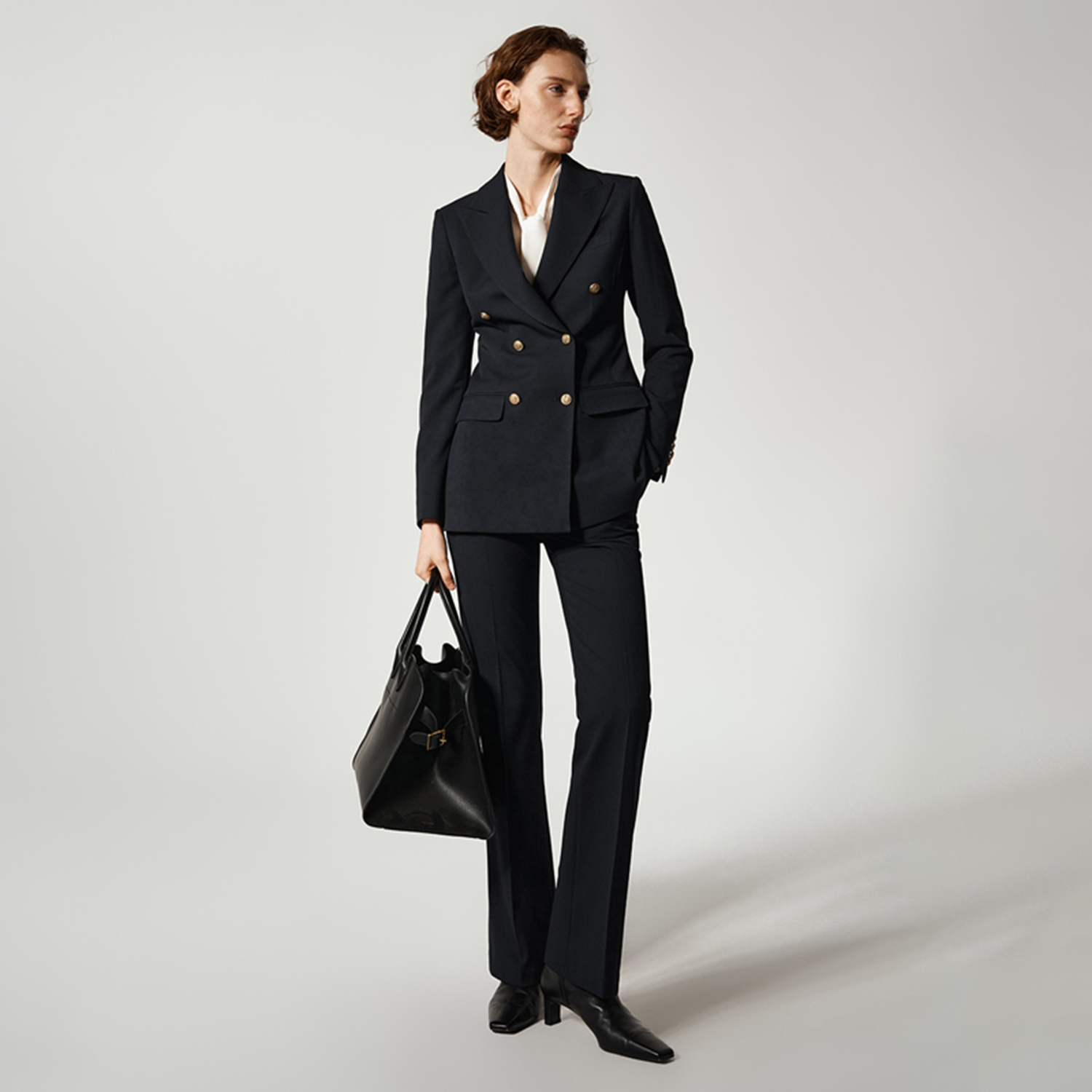 Allingentle Women Pantsuit 2 P - Double Breasted Blazer review and price