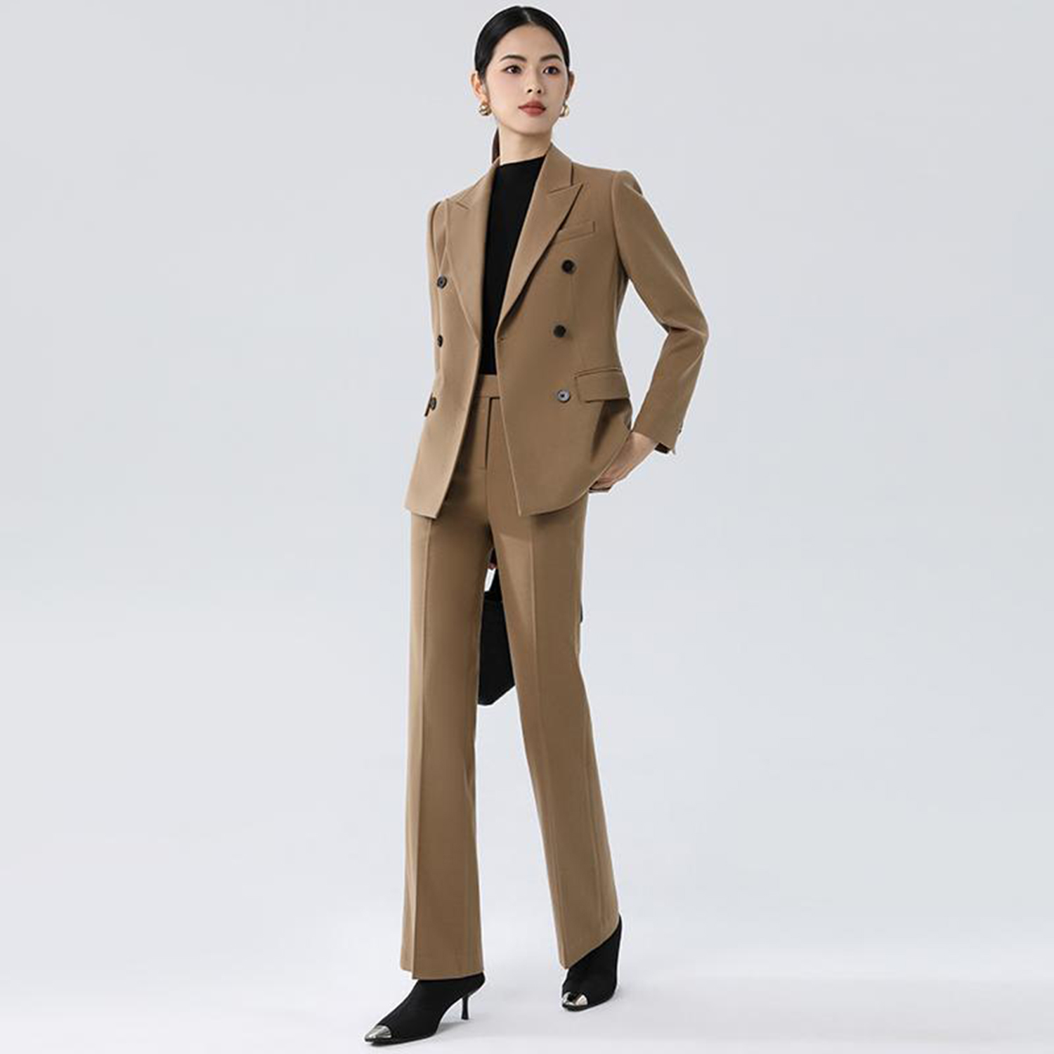 Allingentle Purple Women's Sui - Double Breasted Blazer review and price