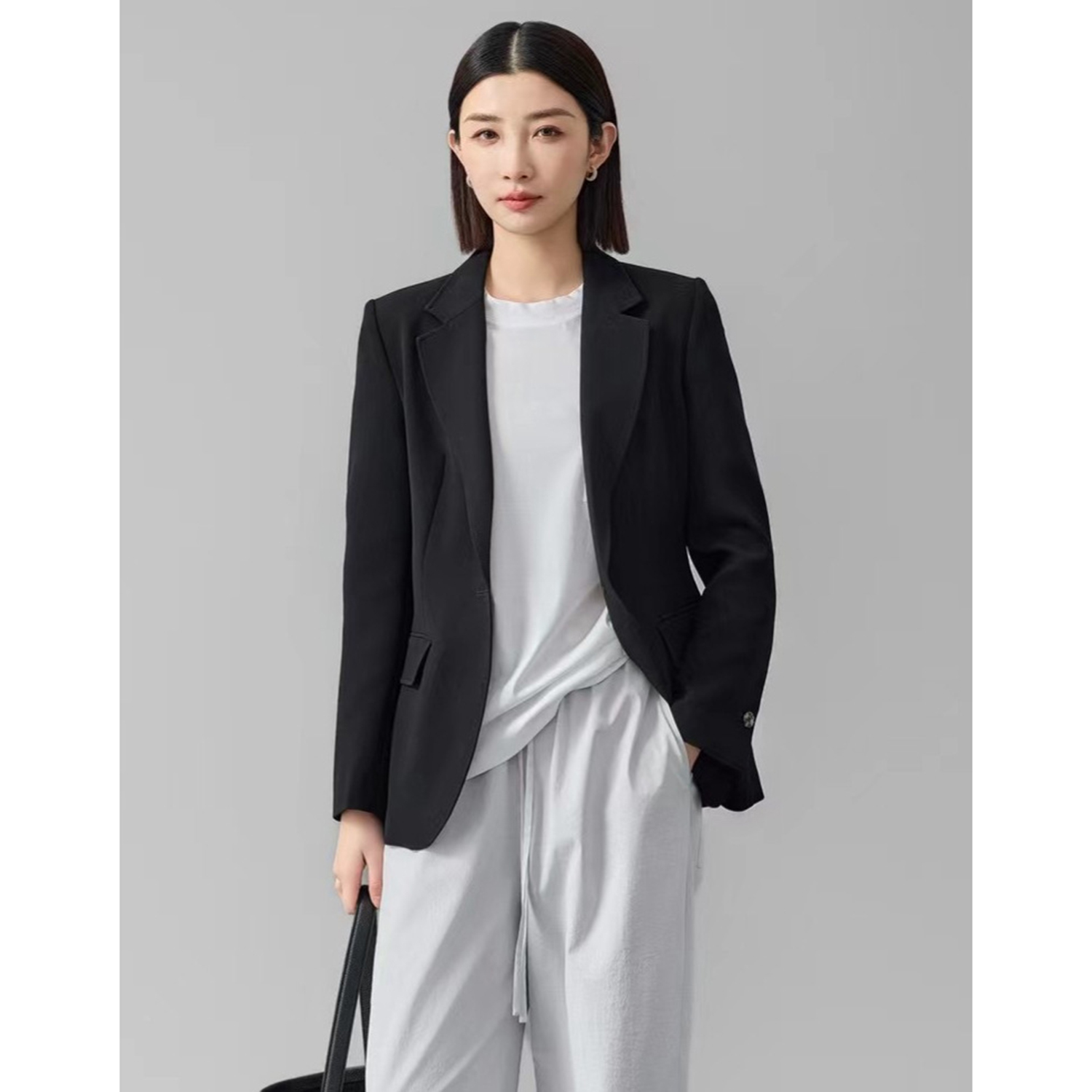 Allingentle Women's Suit Slim  - Double Breasted Blazer review and price