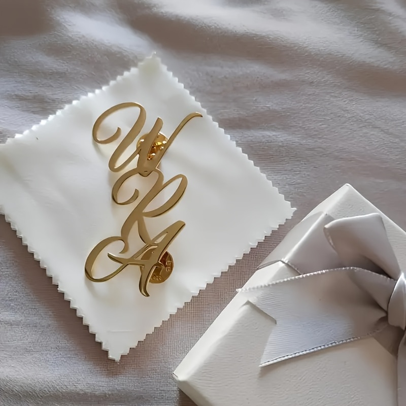 Custom Monogram Initial Name S - Tuxedo Lapel Pin review and price