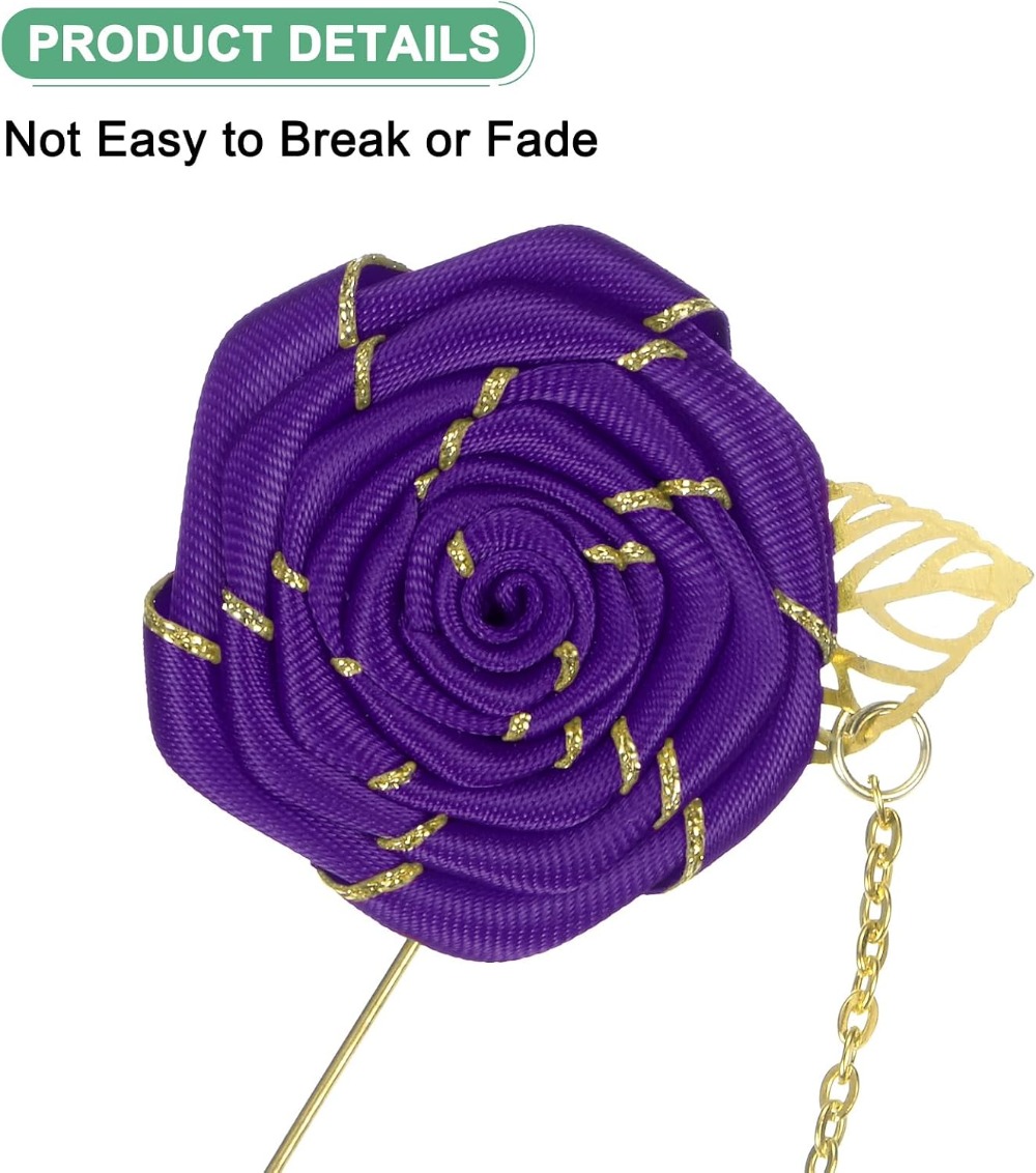 Rose Brooch Pin Cloth Rose Flo - Tuxedo Lapel Pin review and price